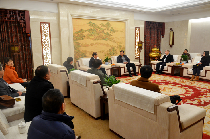 张威总经理会见劲牌公司董事长吴少勋