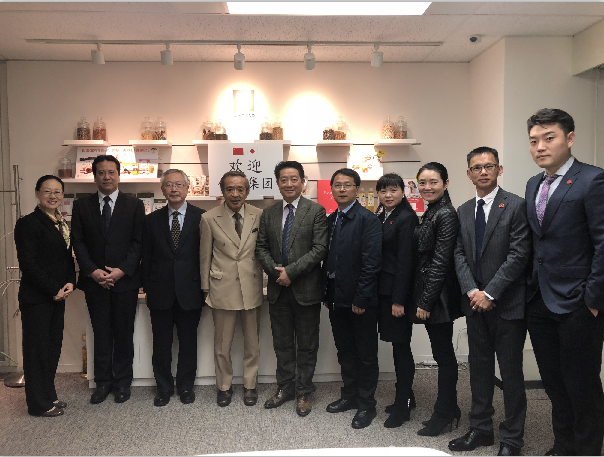 杨文龙董事长率团赴日本学习考察